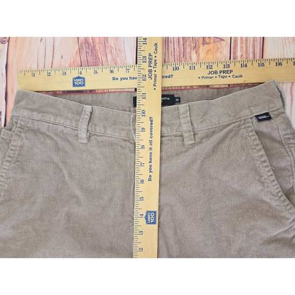 Vans Mens Relaxed Fit Corduroy Chino Pants Size 30x31 Beige - Picture 8 of 9